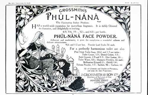 Phul-Nana face powder ad from Tatler 